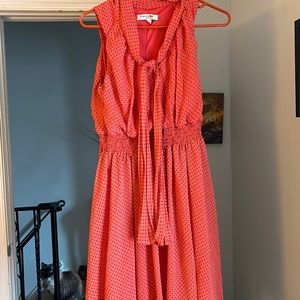 Sleeveless Vintage polka dot dress